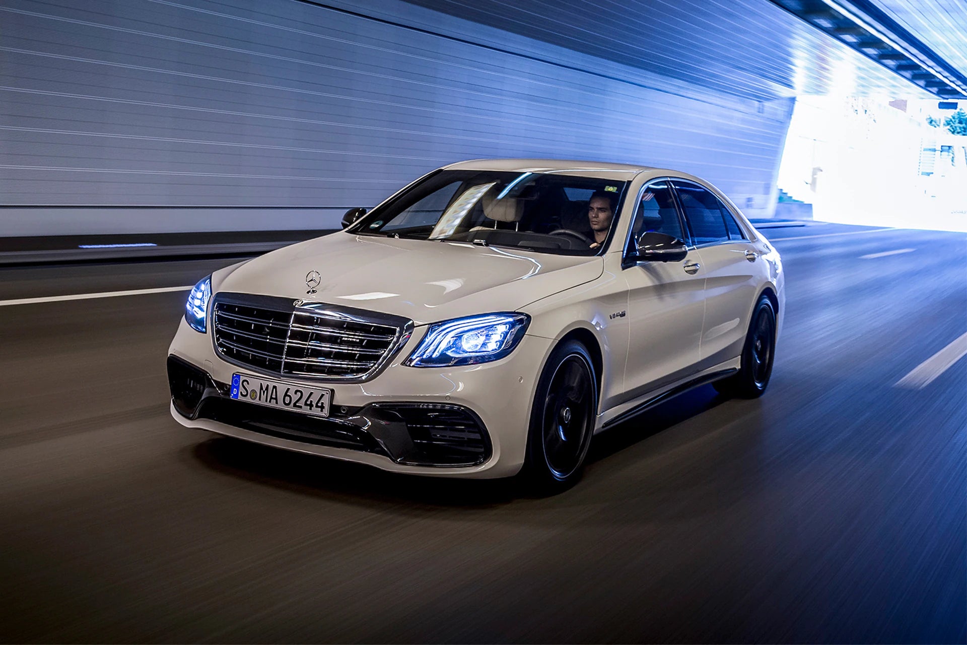 2018+ OEM Style Full LED Head Lights -  2014-17 Mercedes Benz S Class