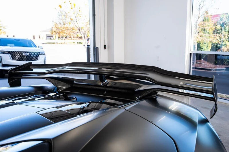 Carbon Fiber AP Wing With Base Panel - Lamborghini Huracan