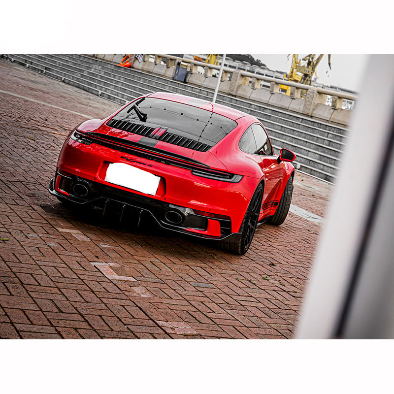 Prepreg Carbon Fiber TCI Aero Kit - Porsche 992 911 2019+