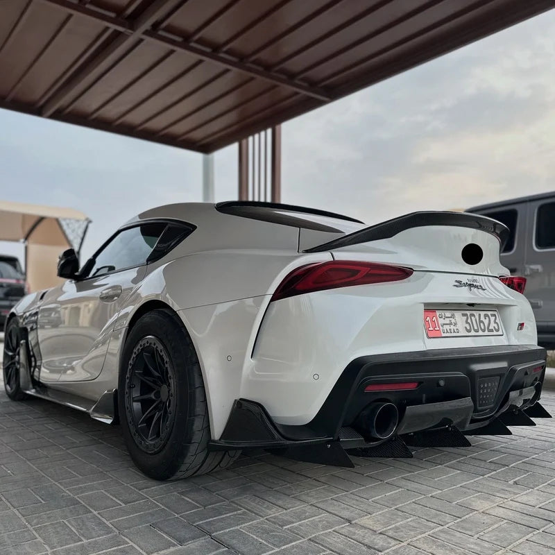TRD Style Carbon Fiber Trunk Spoiler - Toyota A90 Supra