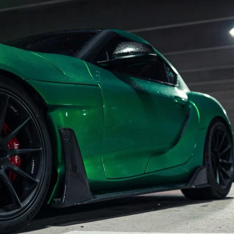 Prepreg Carbon Fiber AD V2 Side Skirts – For Toyota Supra A90/A91 Mk5 (2020+)