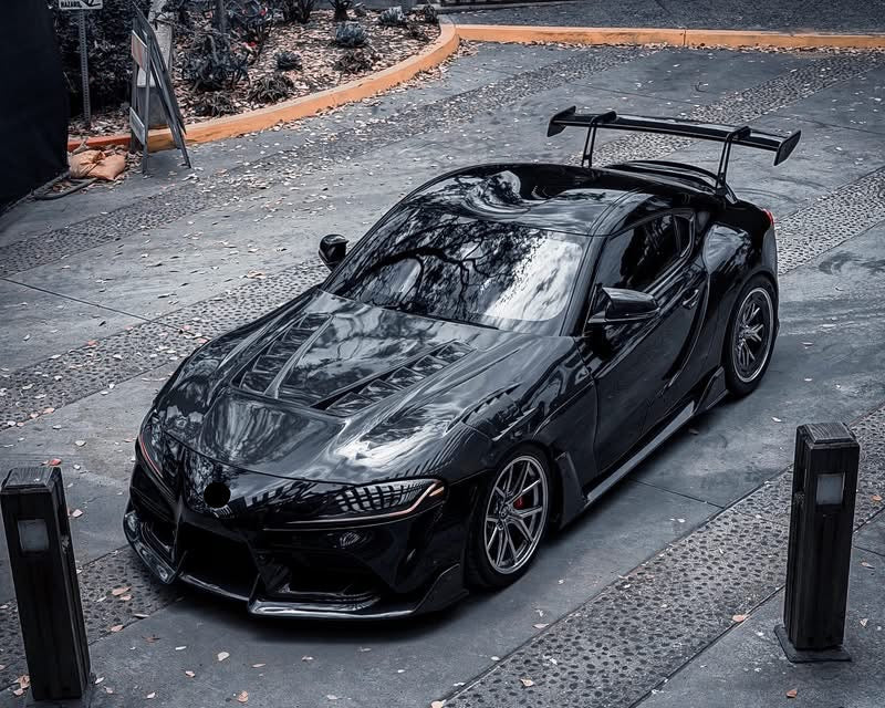 Prepreg Carbon Fiber AD V2 Side Skirts – For Toyota Supra A90/A91 Mk5 (2020+)