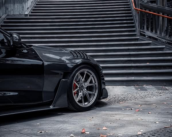 Prepreg Carbon Fiber AD V2 Side Skirts – For Toyota Supra A90/A91 Mk5 (2020+)