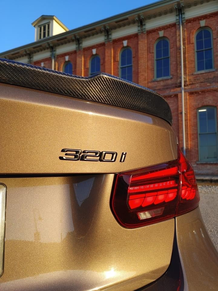 CS Carbon Fiber Trunk Spoiler - BMW F80 M3 & F30 3 Series