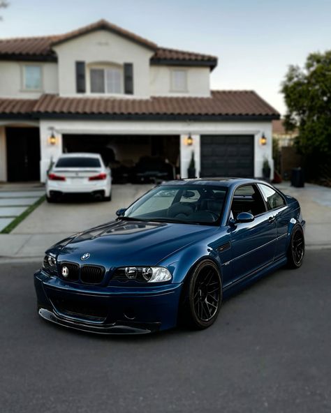 CSL Style Carbon Fiber Front Splitter - BMW E46 M3