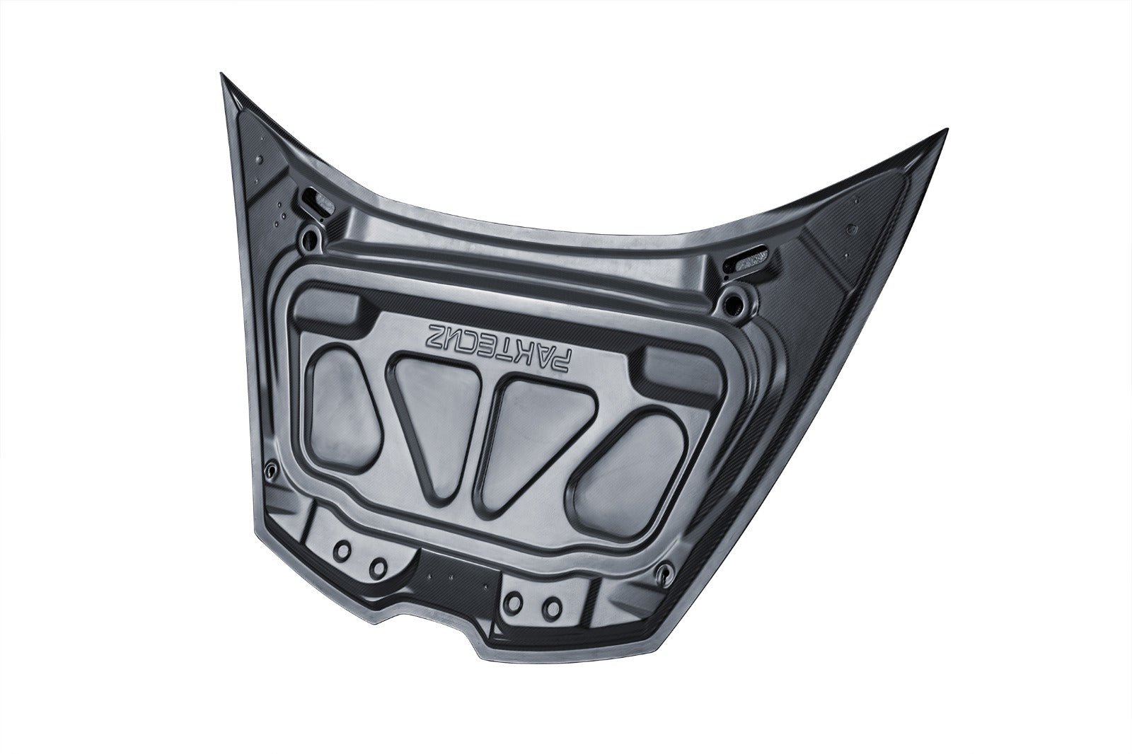 Paktechz Prepreg Dry Carbon Fiber Front Engine Bonnet Hood V2 - Lamborghini Huracán LP580 / LP610 / EVO