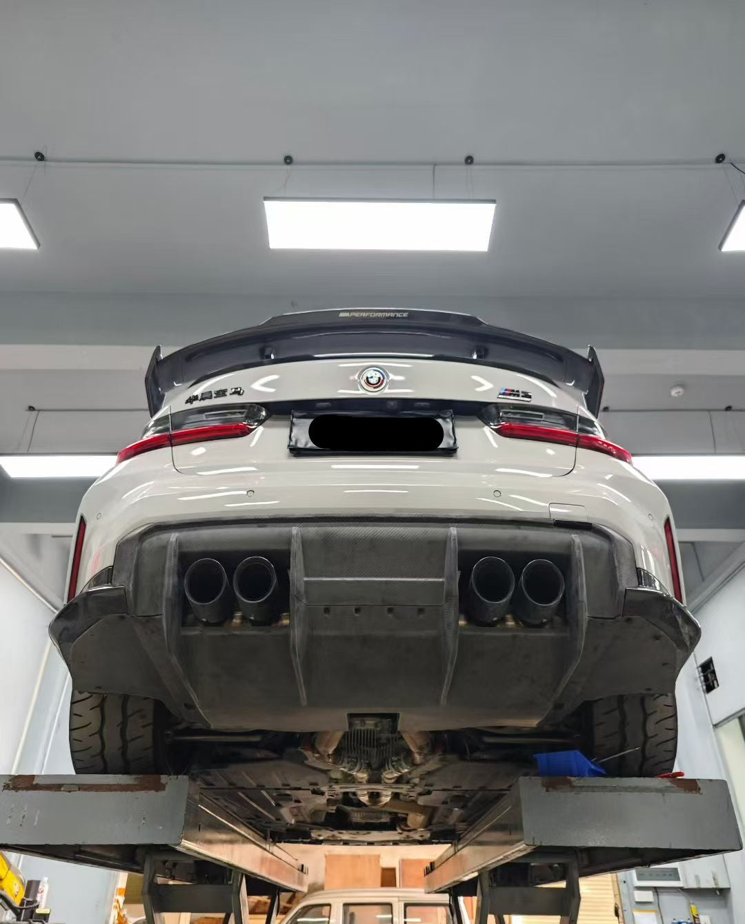 Carbon Fiber Rear Undertray Diffuser - BMW G80 M3 / G82 & G83 M4