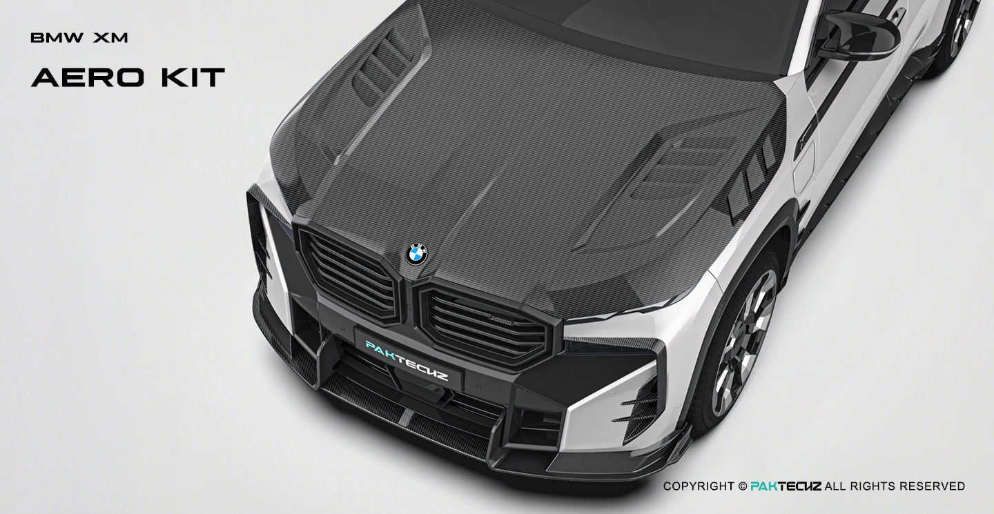 BMW XM (G09) Paktechz Prepeg Carbon Fiber Aerodynamic Body Kit