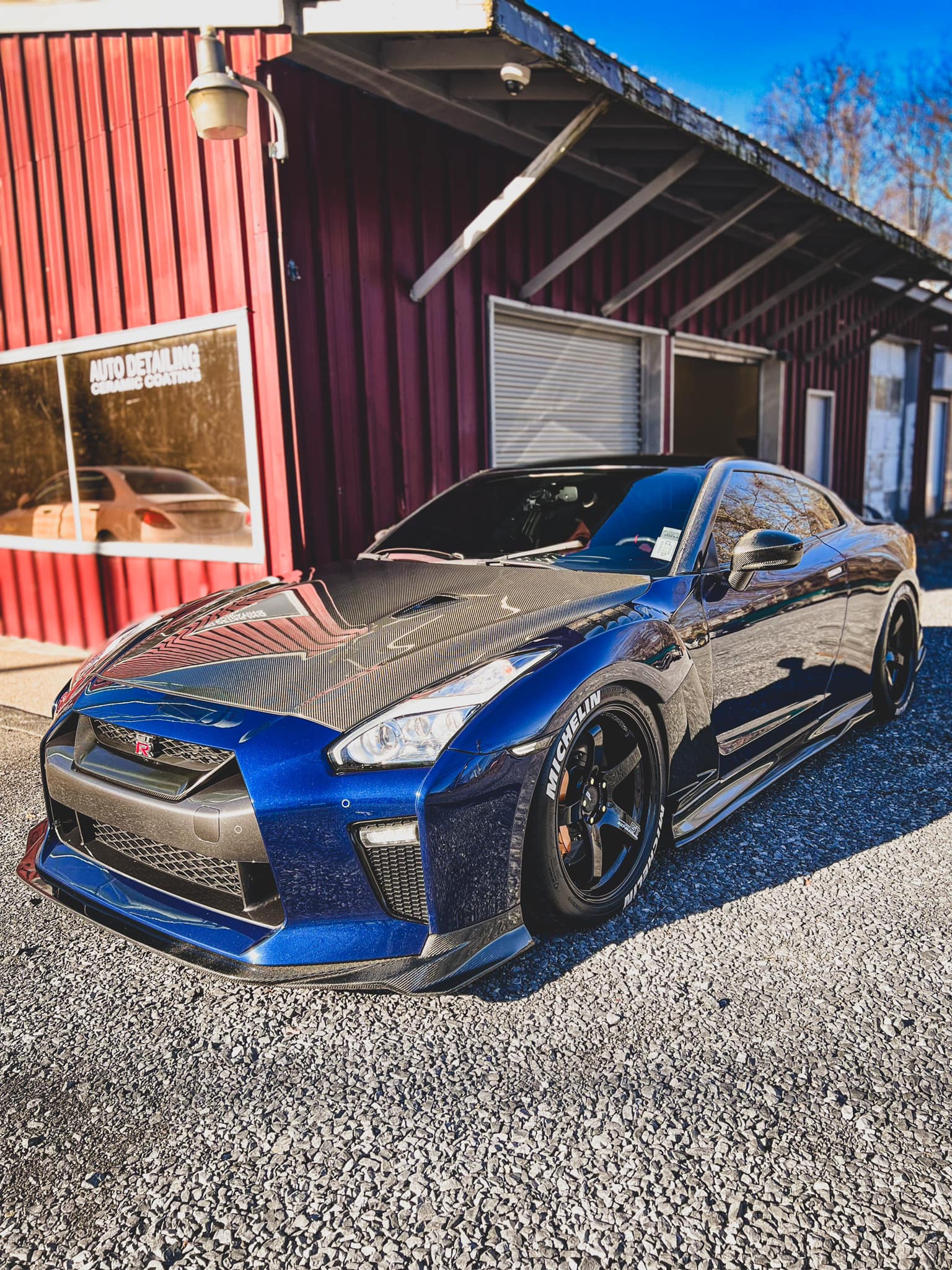 Carbon Fiber VS-Style Front Splitter - Nissan R35 GTR