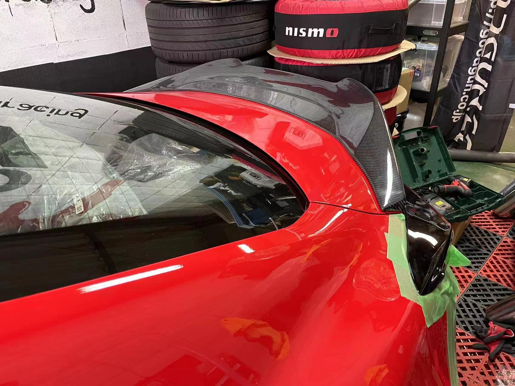 Carbon Fiber Ducktail Spoiler V1 - Toyota GR86/BRZ (2nd Gen)