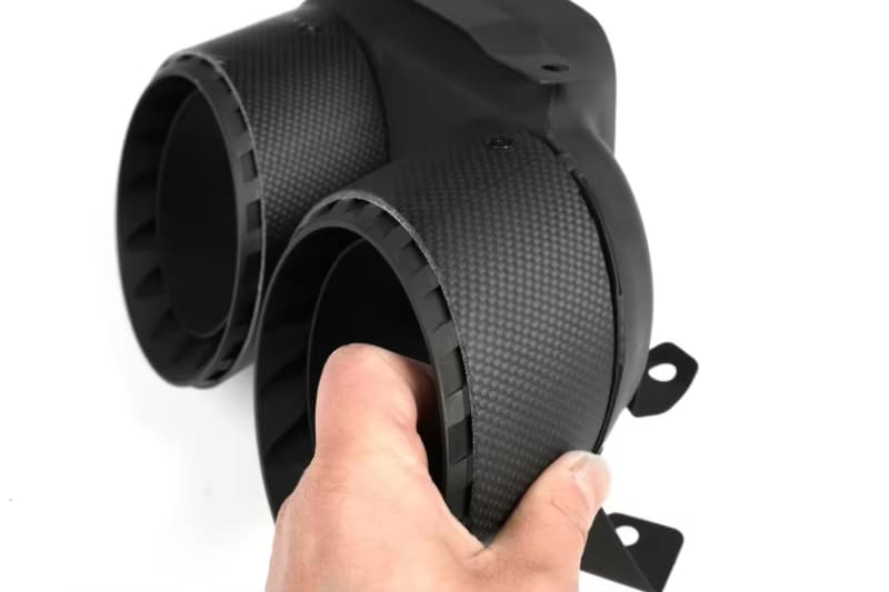 Carbon Fiber Exhaust Muffler Tips V4 - BMW X5 X6 X7 G05 G06 G07 2019-2024