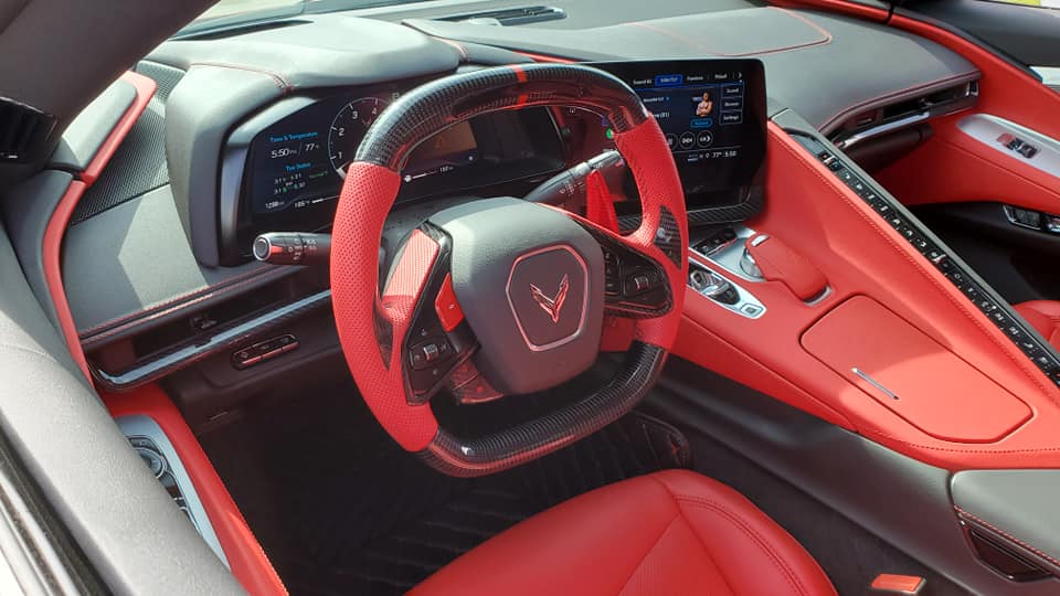 Full Custom Steering Wheel - Corvette C8
