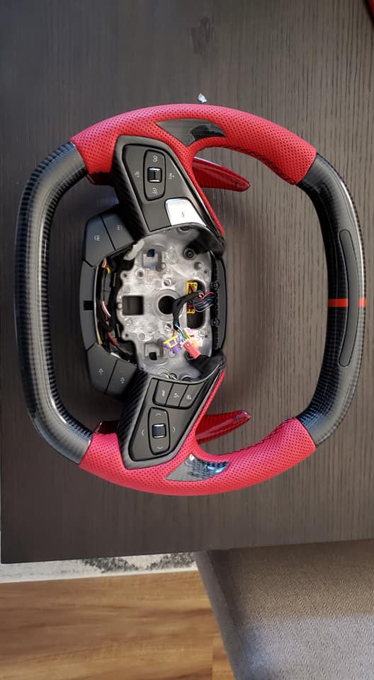 Full Custom Steering Wheel - Corvette C8
