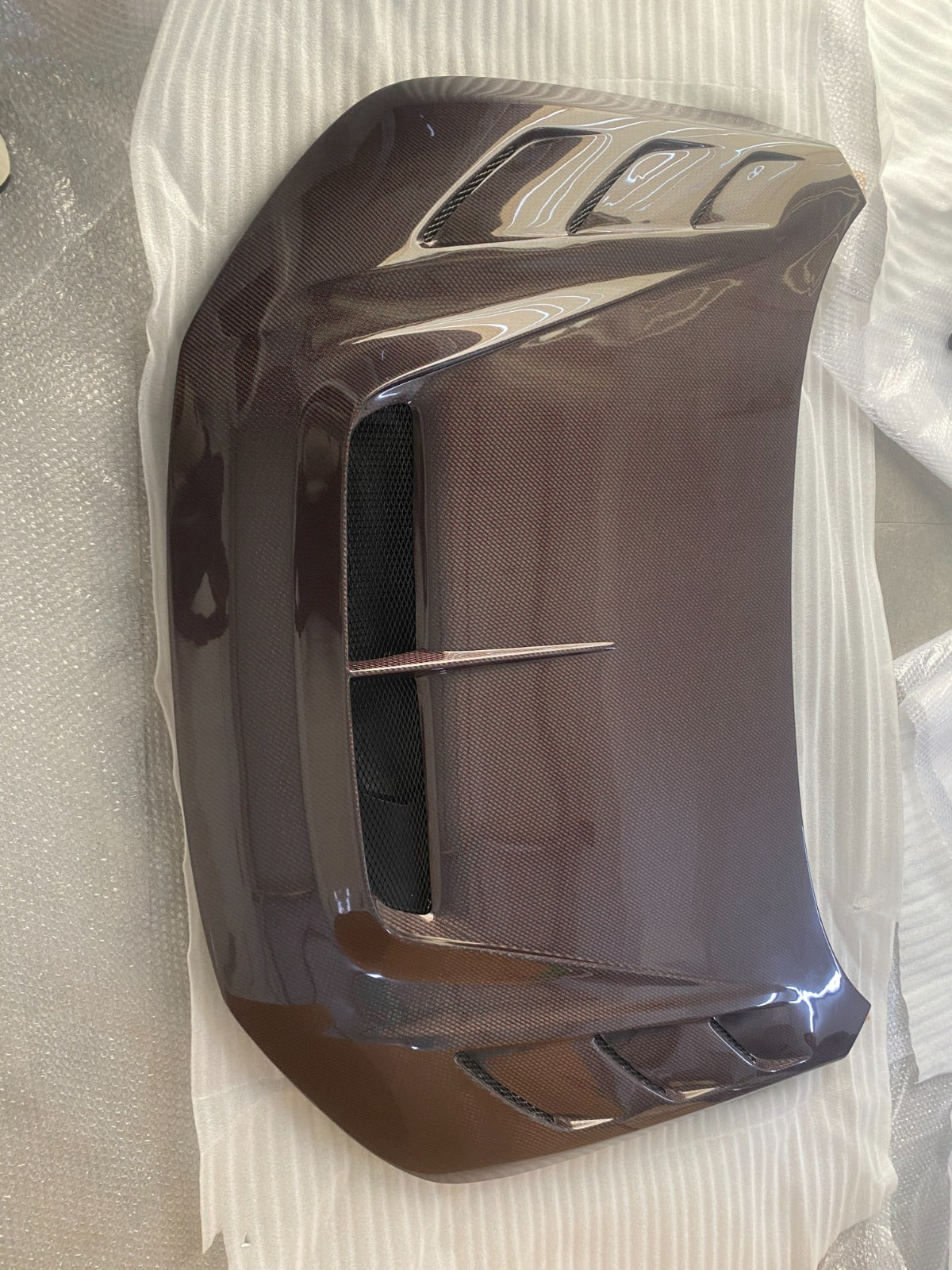 VS Style Carbon Fiber Vented Hood Bonnet - Honda Civic Type R FL5
