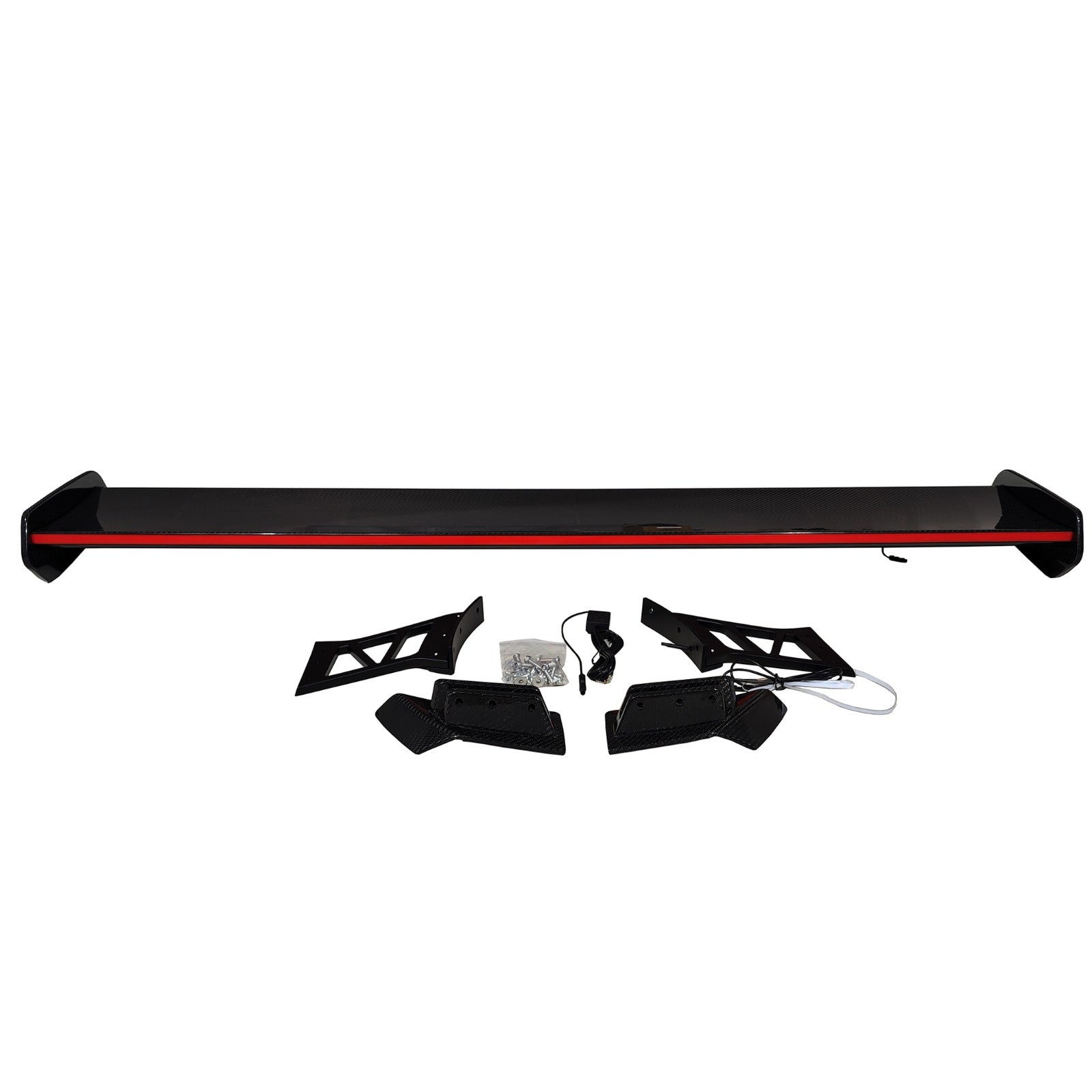 Prepreg Carbon Fiber Wing w/ LED - BMW G80 M3 / G82 M4 / G87 M2