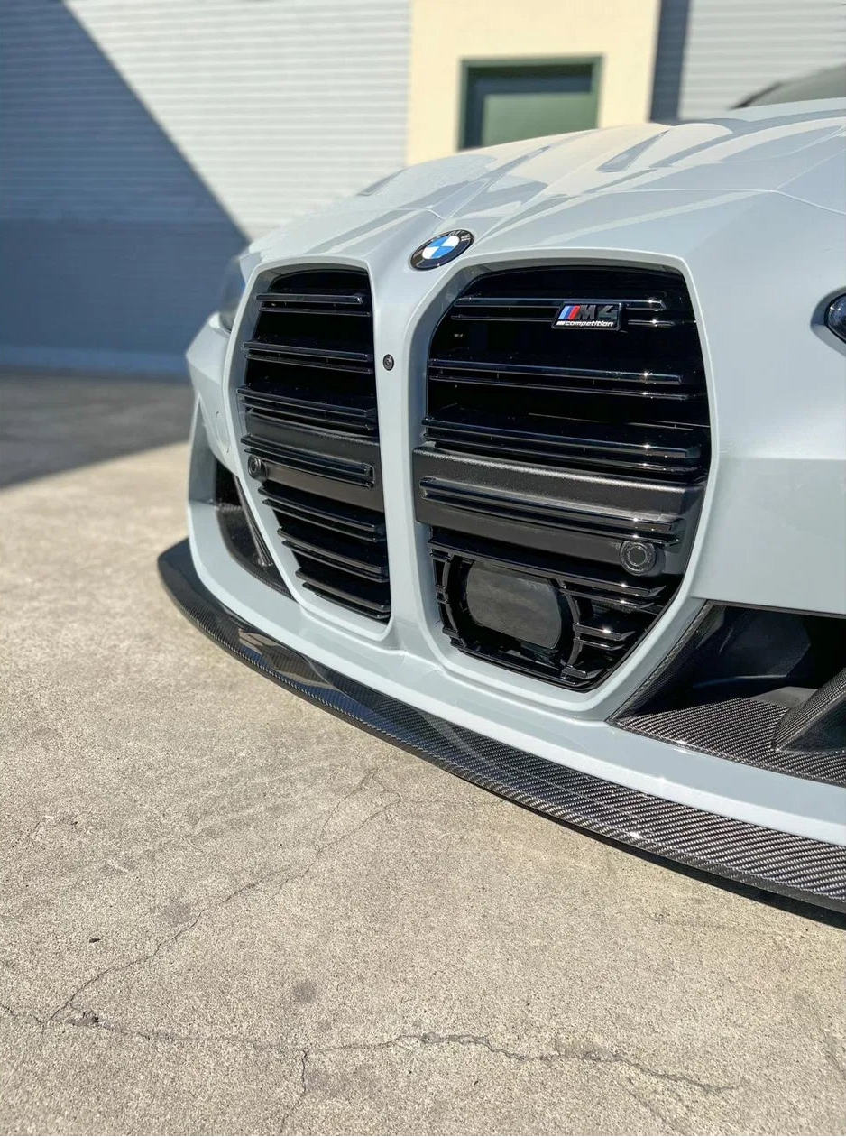 RSC Style Carbon Fiber Front Lip Splitter - BMW G8X G80 G82 M3 M4