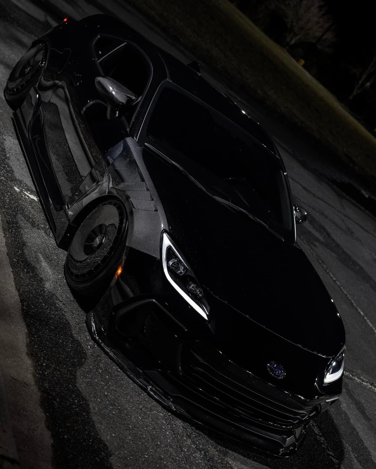 Carbon Fiber Fiber Front Vented Fender Replacement Set  - Subaru BRZ & Toyota GR86