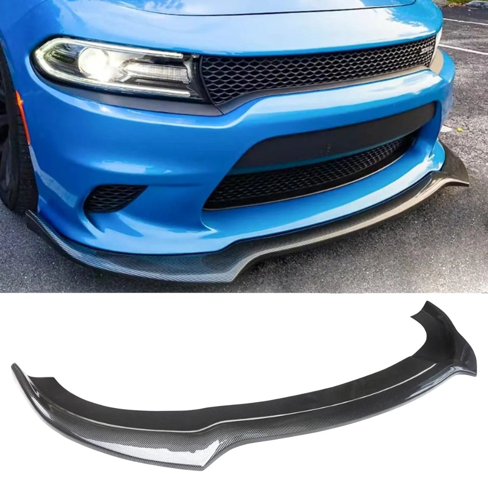 Carbon Fiber Front Lip - Dodge Charger 2015-2019
