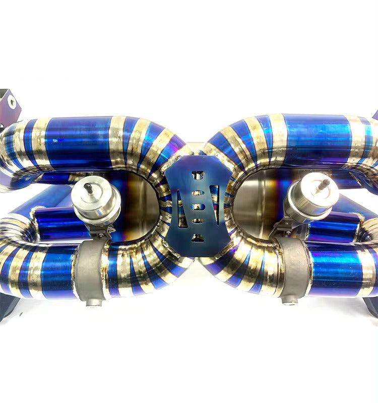 Performance Full Titanium Cat Back Exhaust - Lamborghini Huracan  LP580 LP610 5.2L 2014-2024