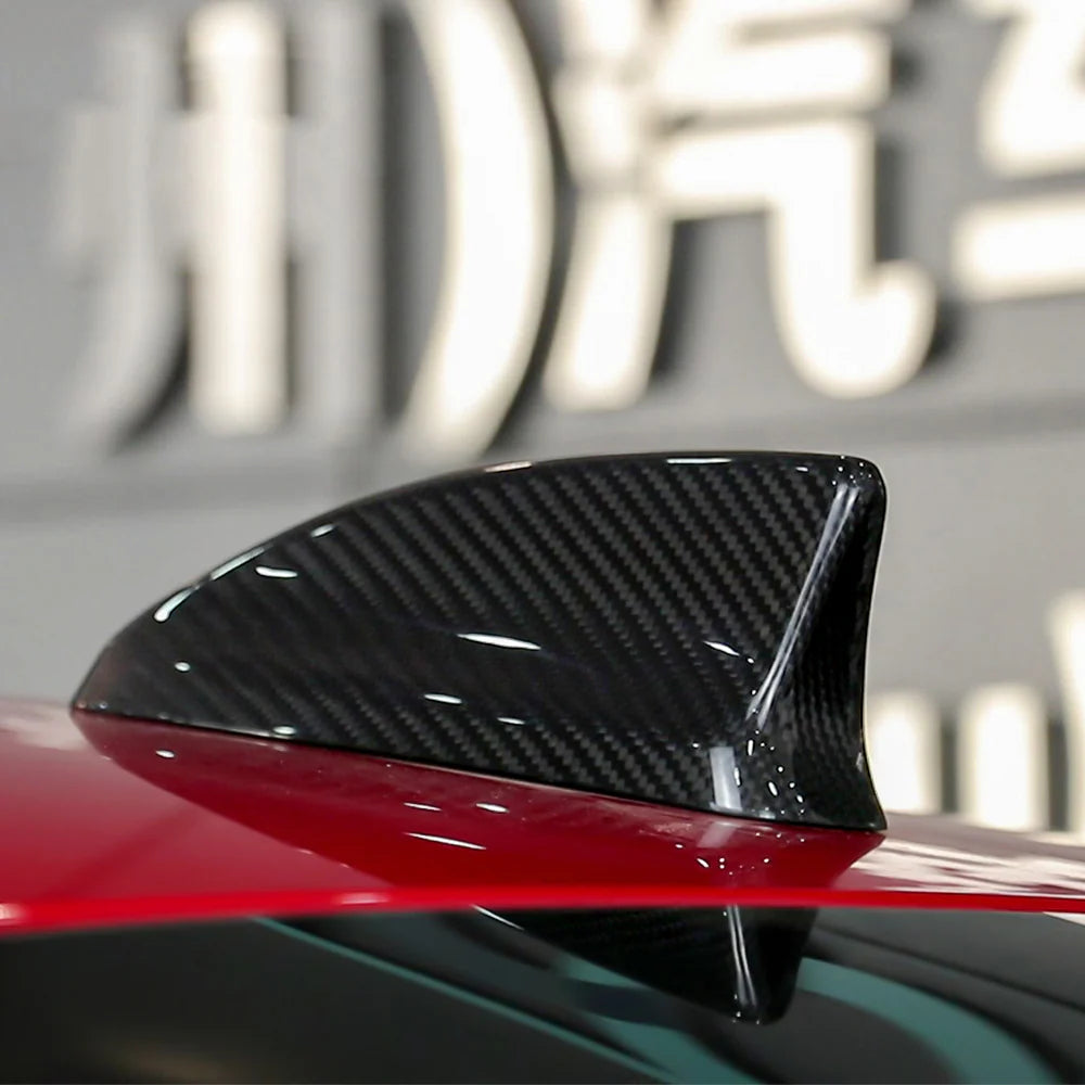 Carbon Fiber Shark Fin Antenna Cover For Honda 11th Civic Type R FL5