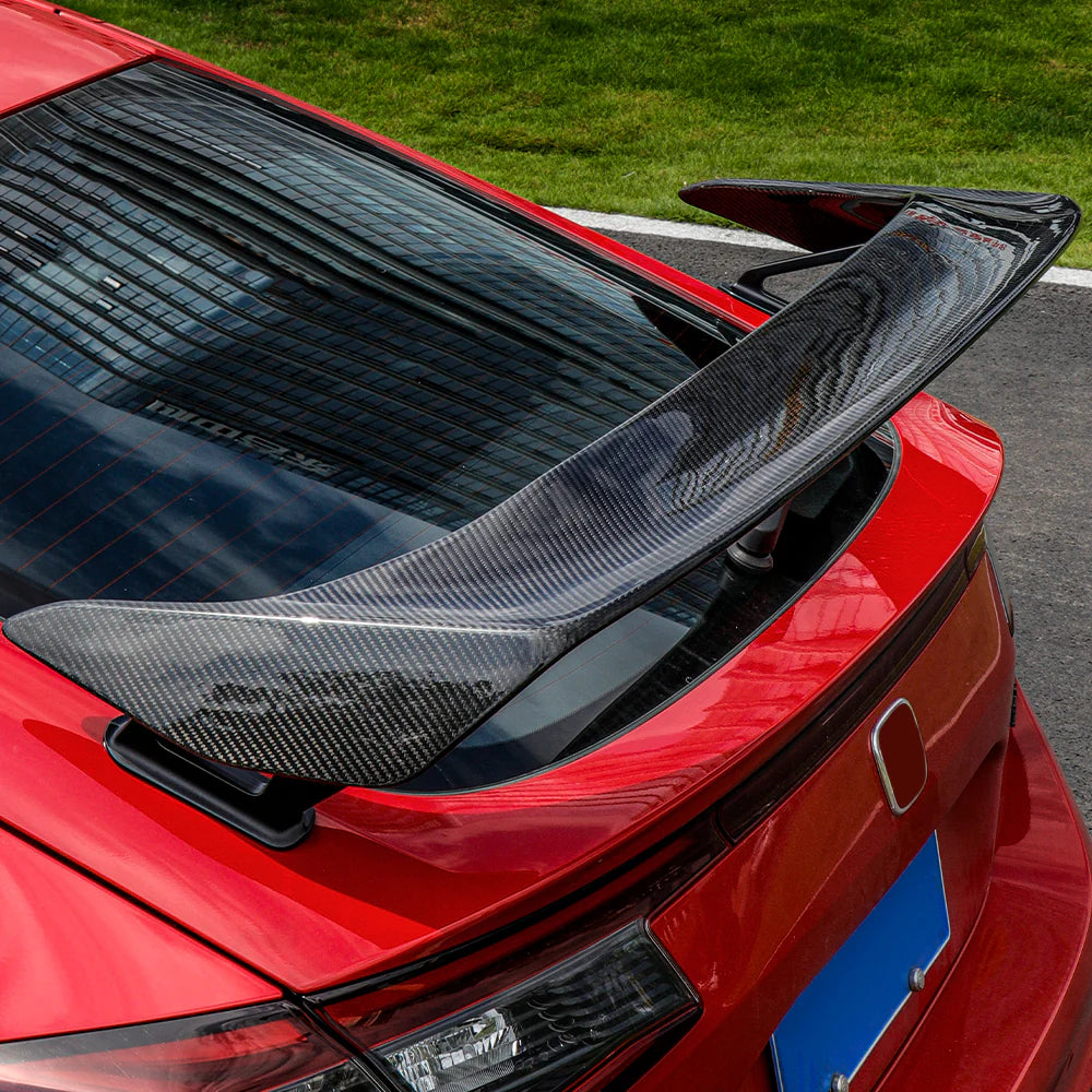 Carbon Fiber Top OEM Style Spoiler Wing Replacement - 2023-Up Honda Civic FL5 Type-R
