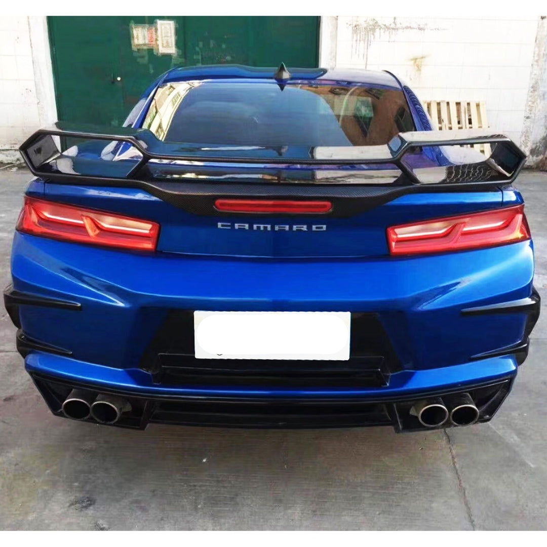 Carbon Fiber Rear Transformer Wing - 2017-2020 Camaro