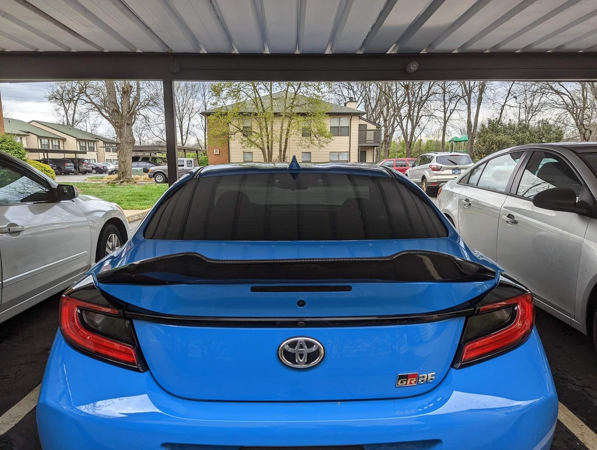 Carbon Fiber Ducktail Spoiler V1 - Toyota GR86/BRZ (2nd Gen)