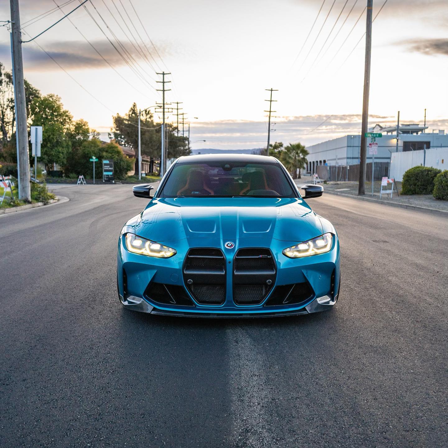 MP Style Carbon Fiber Front Lip - BMW G80 & G82