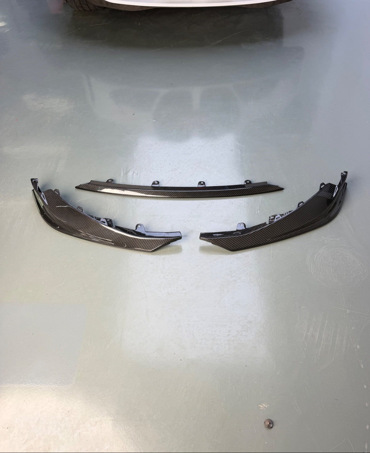 Carbon Fiber AN Style Front Lower Splitter Lip - BMW G80 M3 & G82 G83 M4