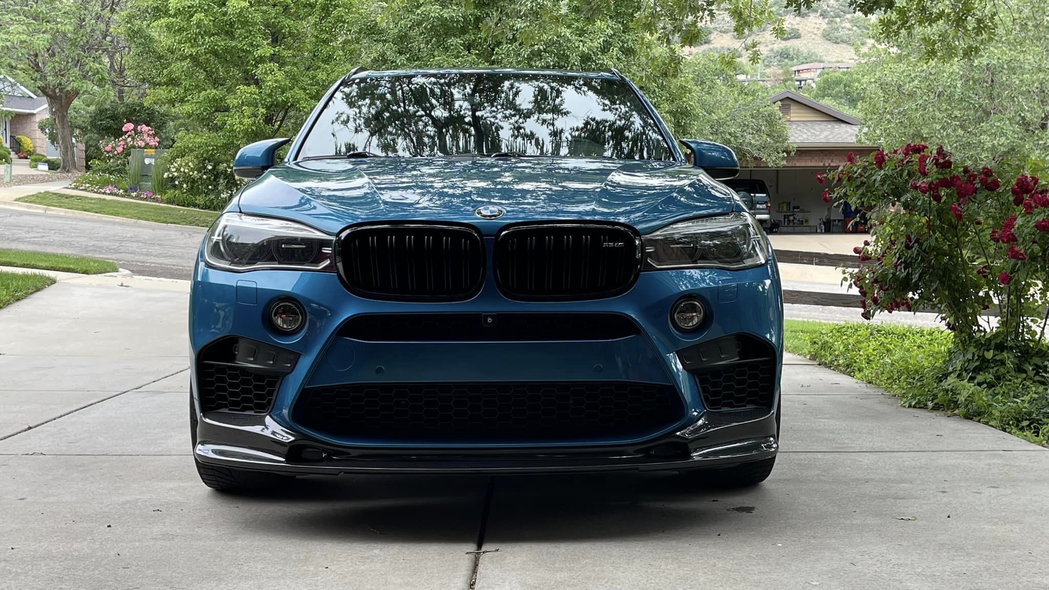 https://www.thecarbonindustries.com › products › 3d-style-carbon-fiber-front-lip-bmw-f85-x5m-f86-x6m