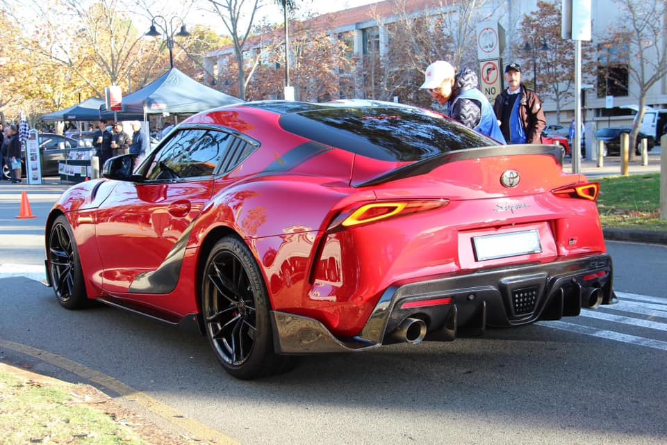 Carbon Fiber Rear Diffuser for Toyota A90 Supra