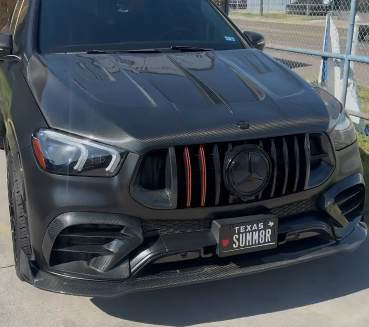 Brabus Style Carbon Fiber Aerodynamic Body Kit - Mercedes Benz C167 Coupe GLE63s/GLE53/GLE350/GLE450/GLE580 AMG