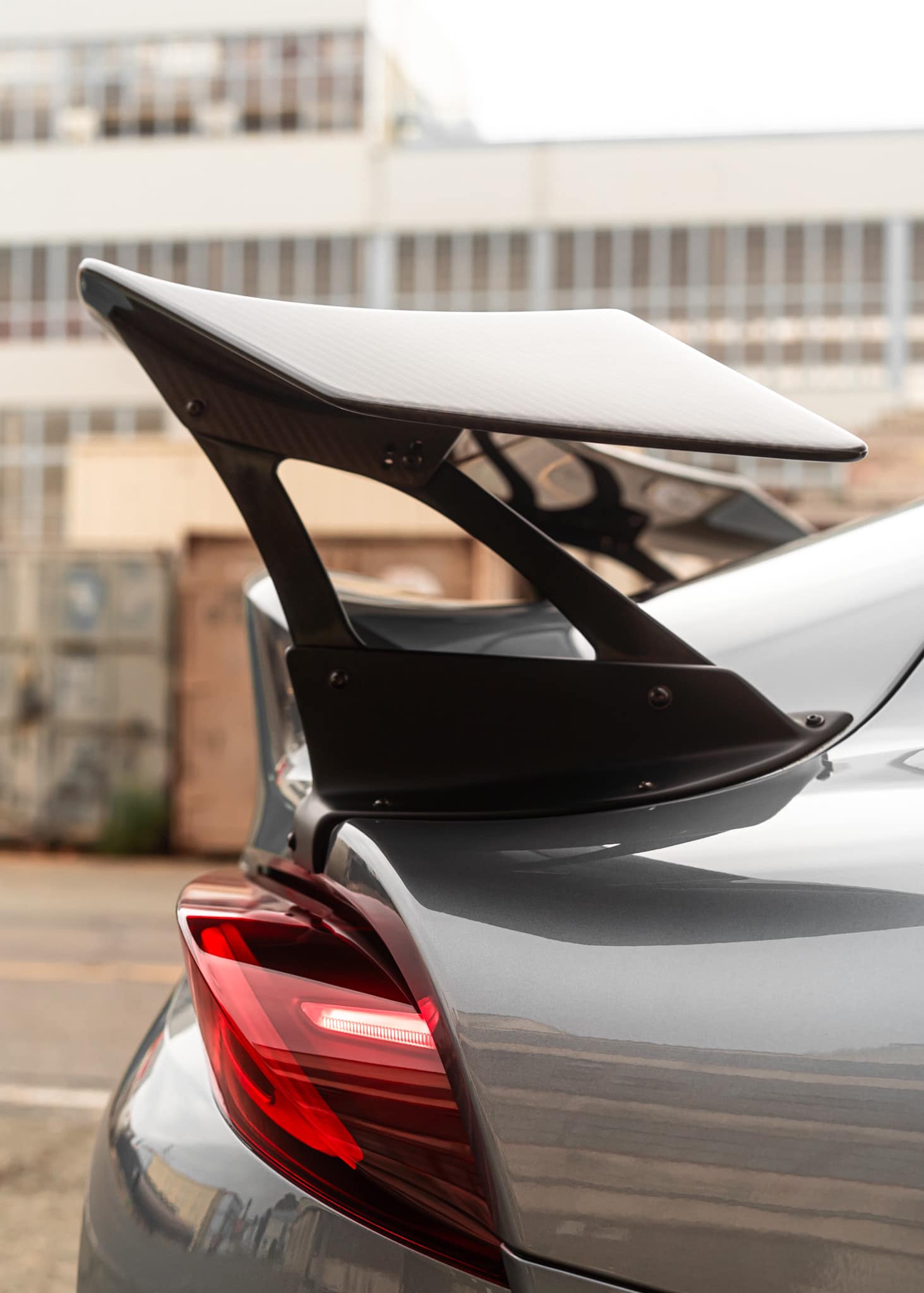 V Style V2 Carbon Fiber Rear Wing - Toyota A90 Supra