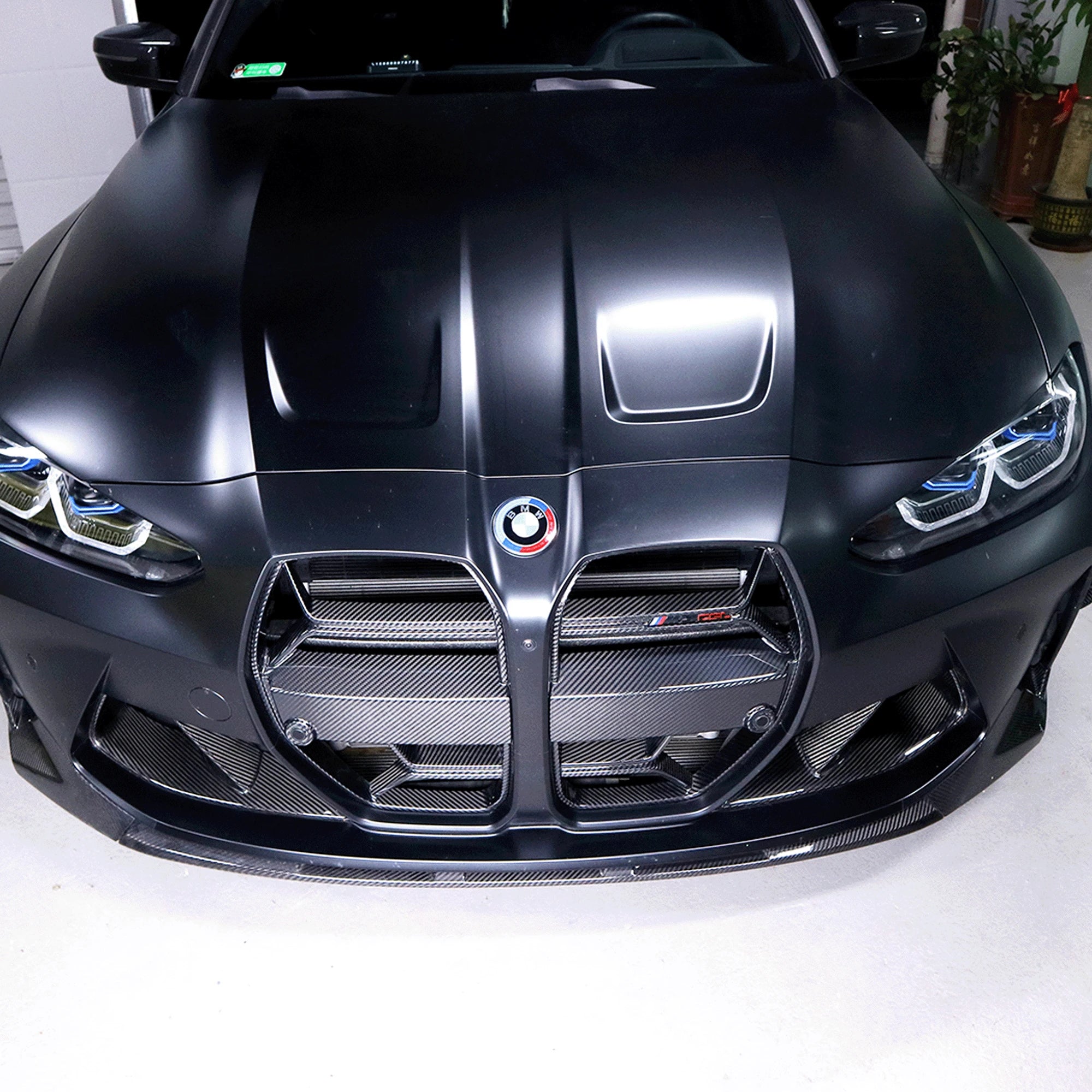 Carbon Fiber CSL Style Front Grille Replacement - BMW G80 M3 & G82 / G83 M4