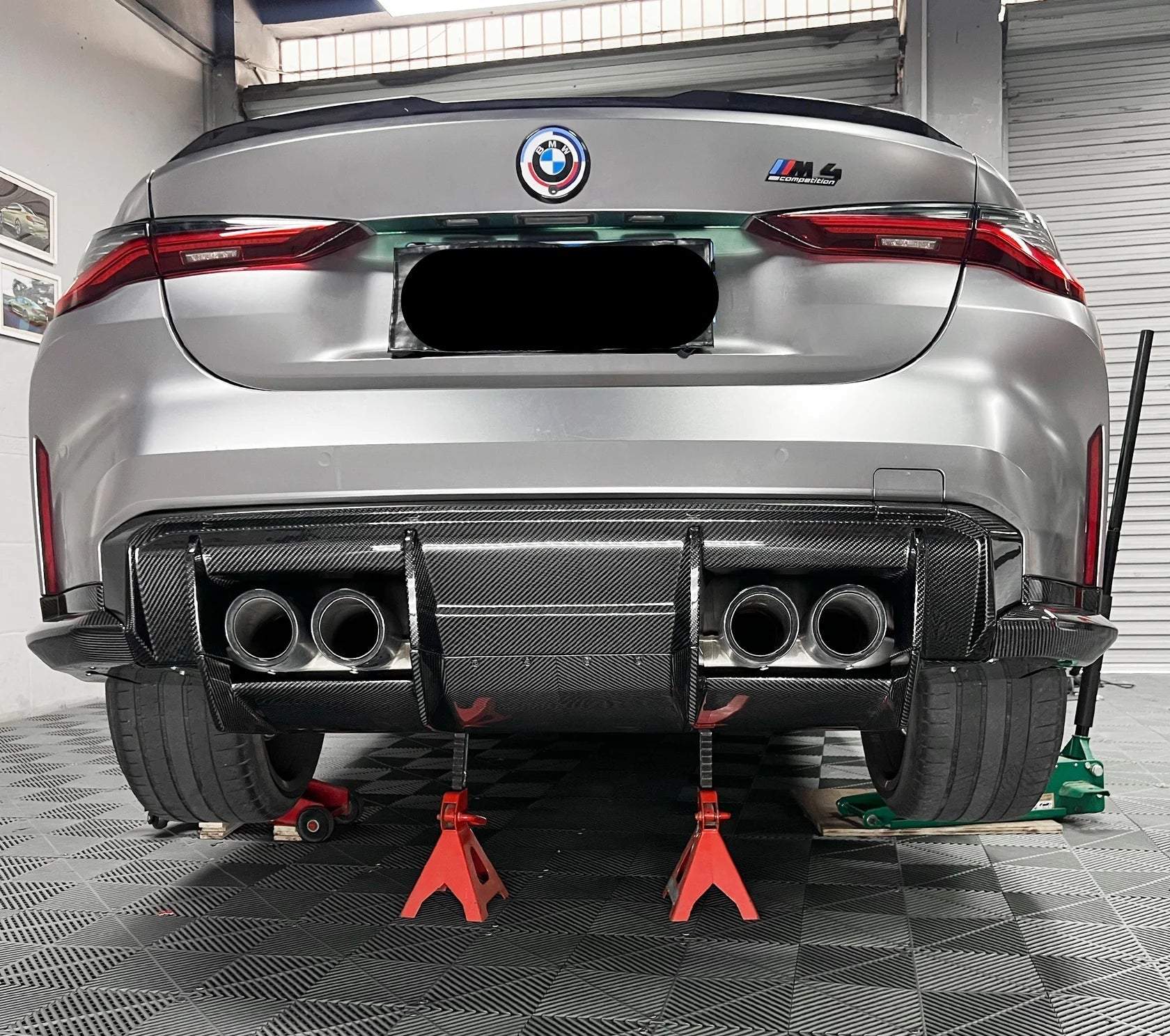 Carbon Fiber Rear Undertray Diffuser - BMW G80 M3 / G82 & G83 M4
