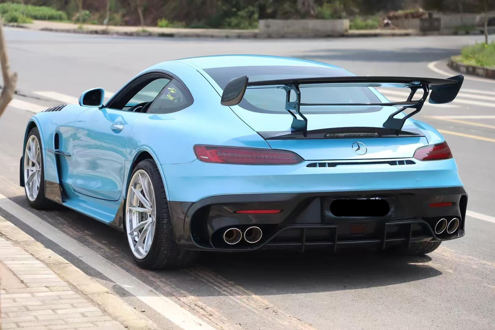 Black Series Style Carbon Fiber Wing - Mercedes AMG GT/GTS/ GTR