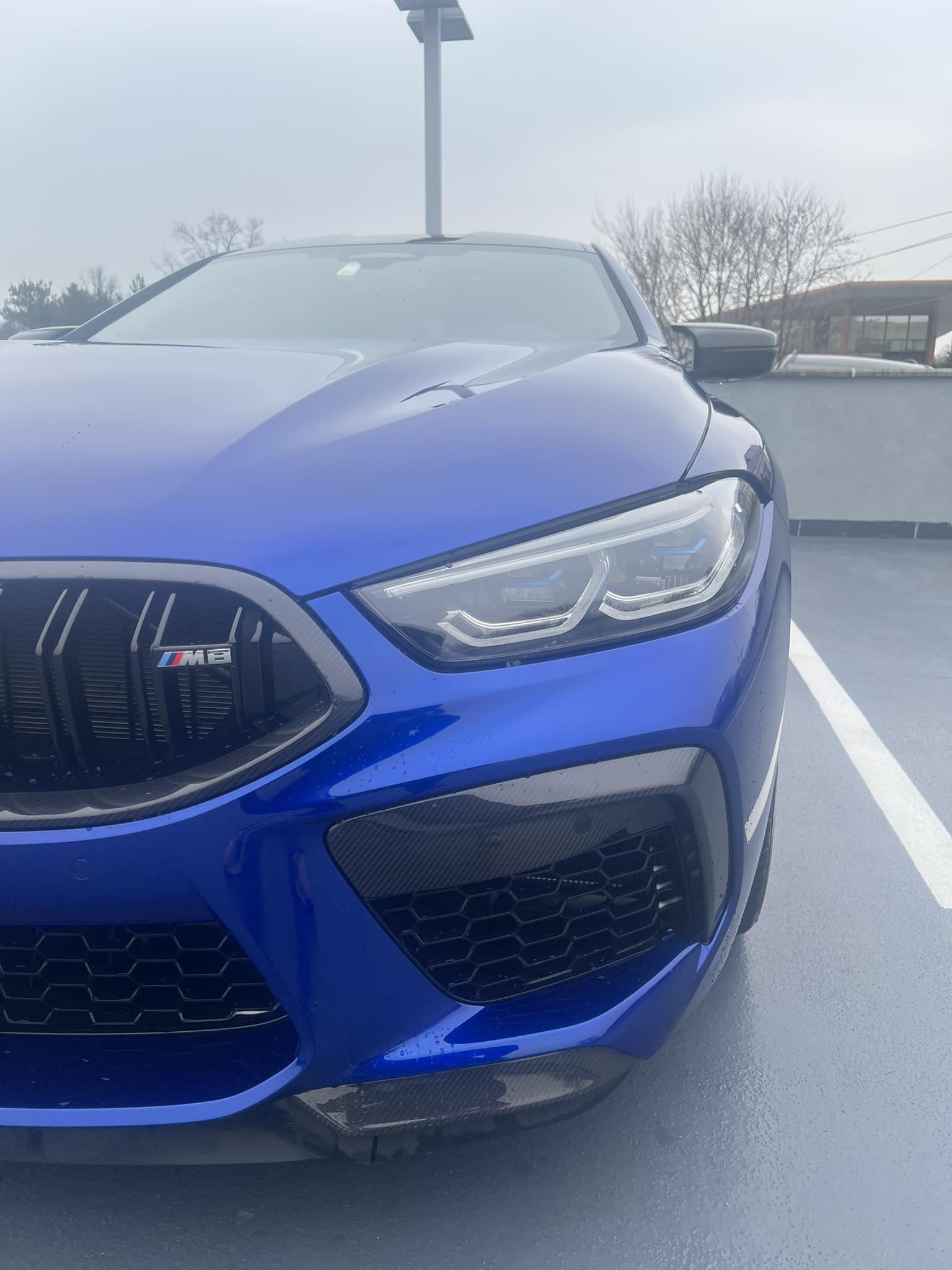 Carbon Fiber Front Splitters - BMW F91/F92/F93 M8