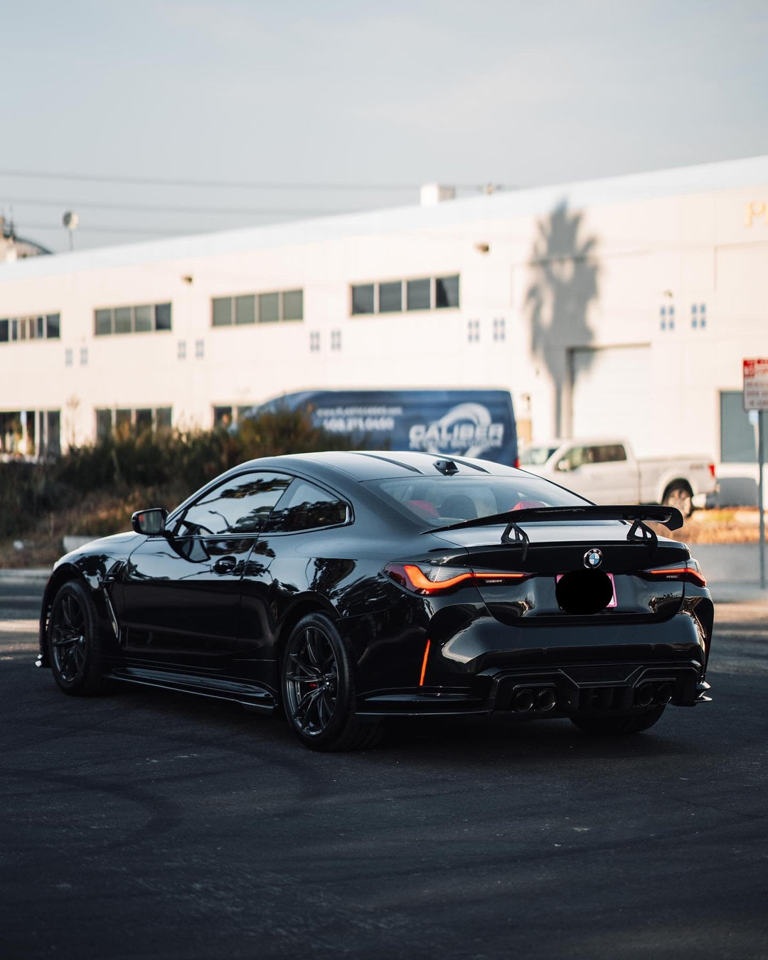 AD Style Carbon Fiber Wing V1 - BMW G80 M3 & BMW G82