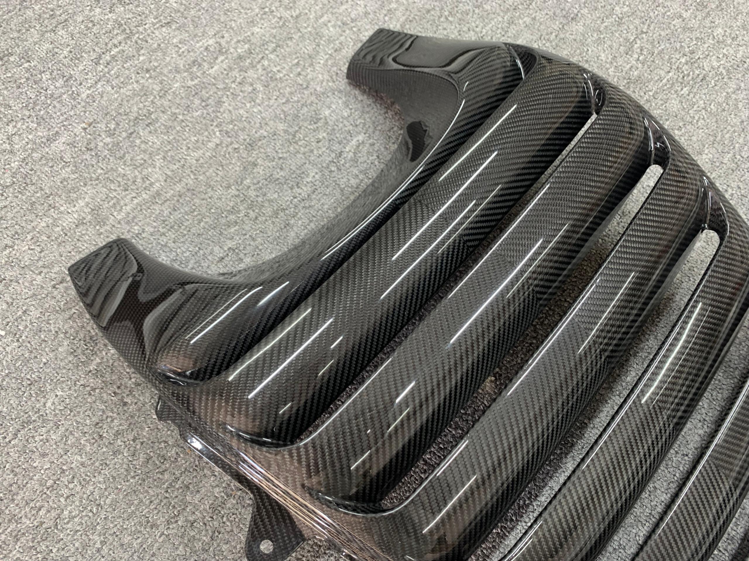 Carbon Fiber Bonnet Hood Engine Cover - Mclaren MP4 12c / 650