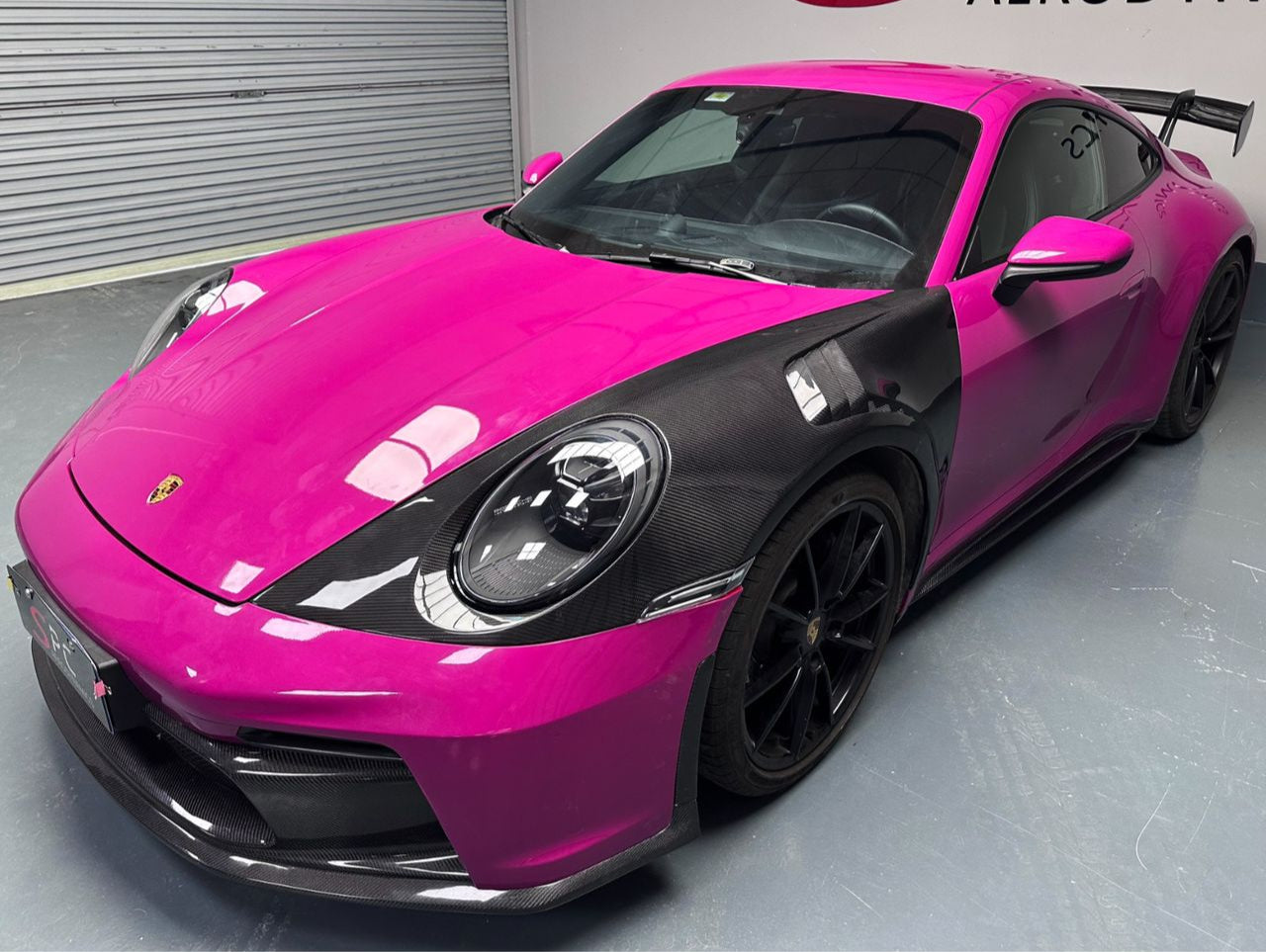 Carbon Fiber GT2Rs Style Fenders - Porsche 992 911 Carrera  2018+