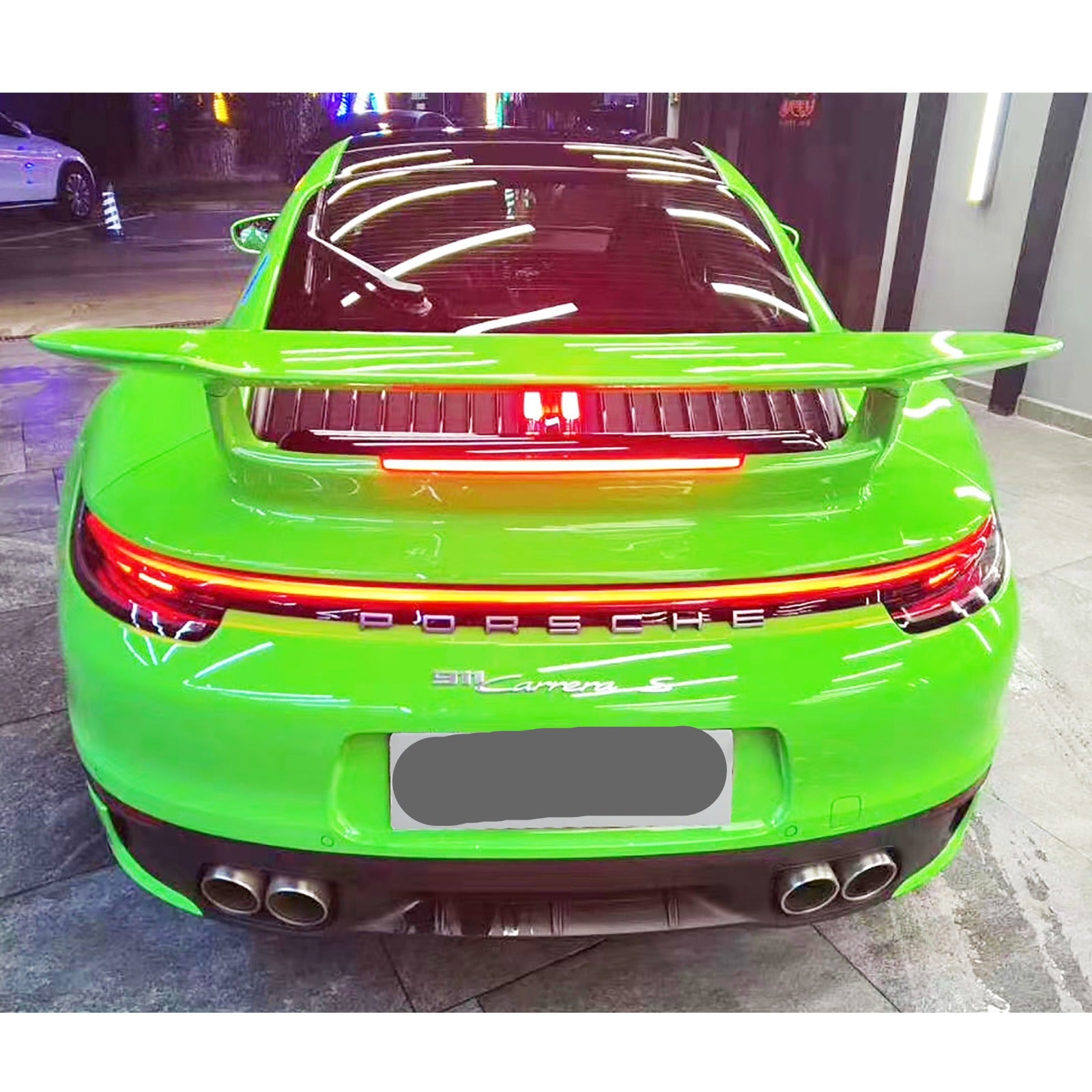 Carbon Fiber PRepreg Wing w/ FRP Base - Porsche 992 911 carrera 992.1 992.2 coupe