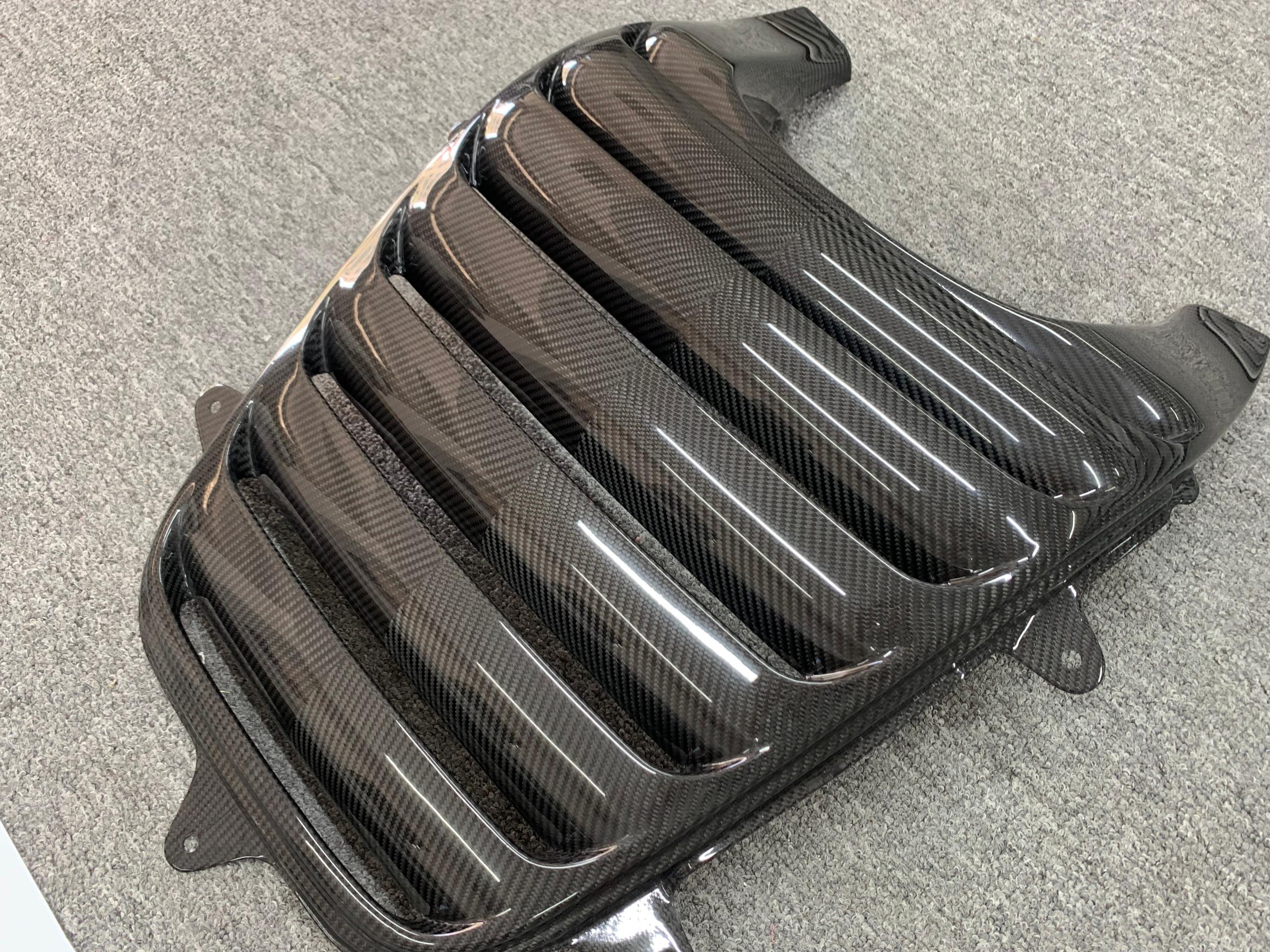 Carbon Fiber Bonnet Hood Engine Cover - Mclaren MP4 12c / 650