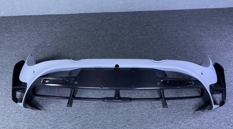 McLaren 720s Carbon Fiber TCI Rear Replacement Bumper With Diffuser