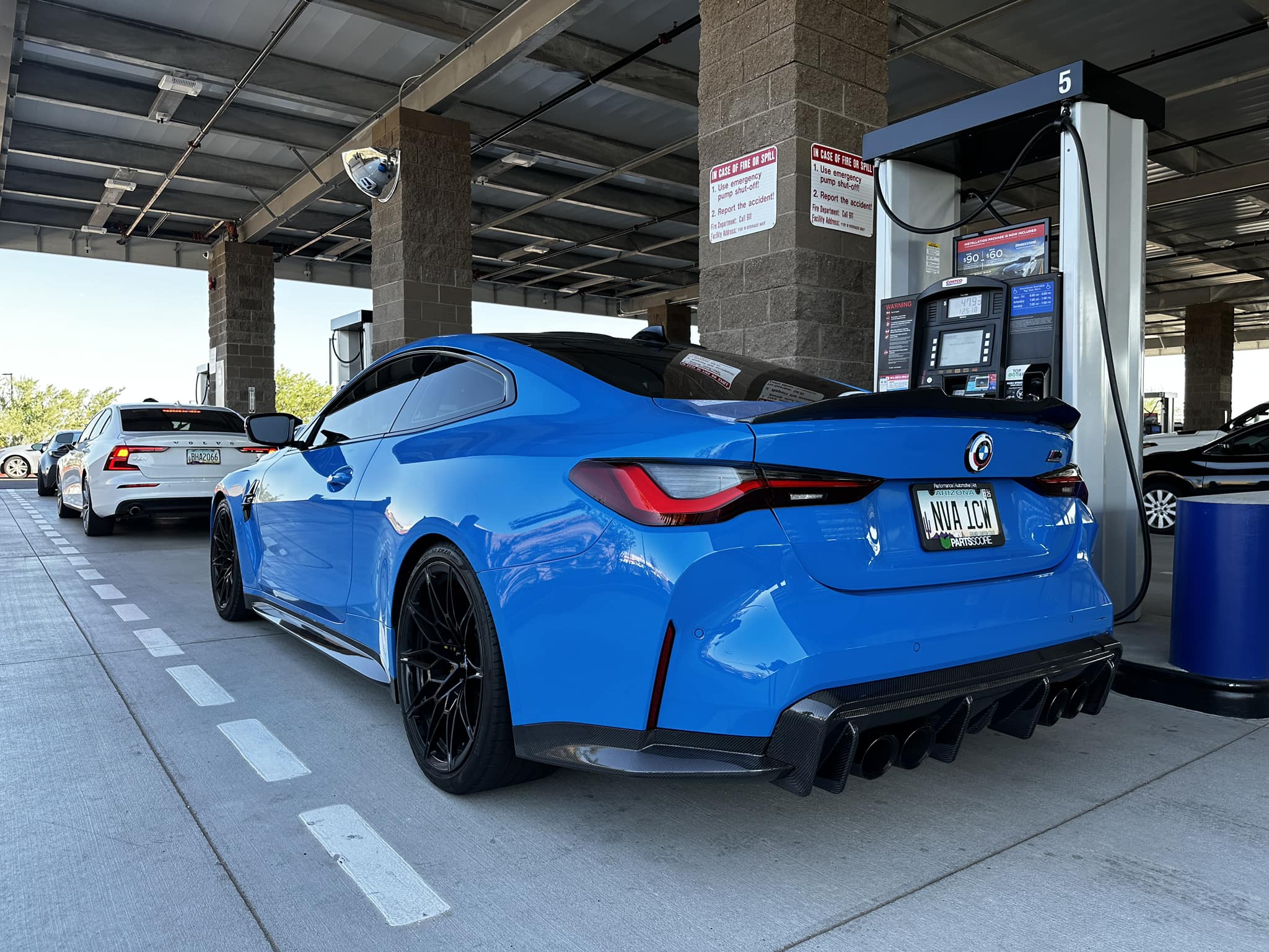 Carbon Fiber 3D Style Rear Diffuser + Corner Extension - 2021-2025 BMW G80 M3 / G82 M4