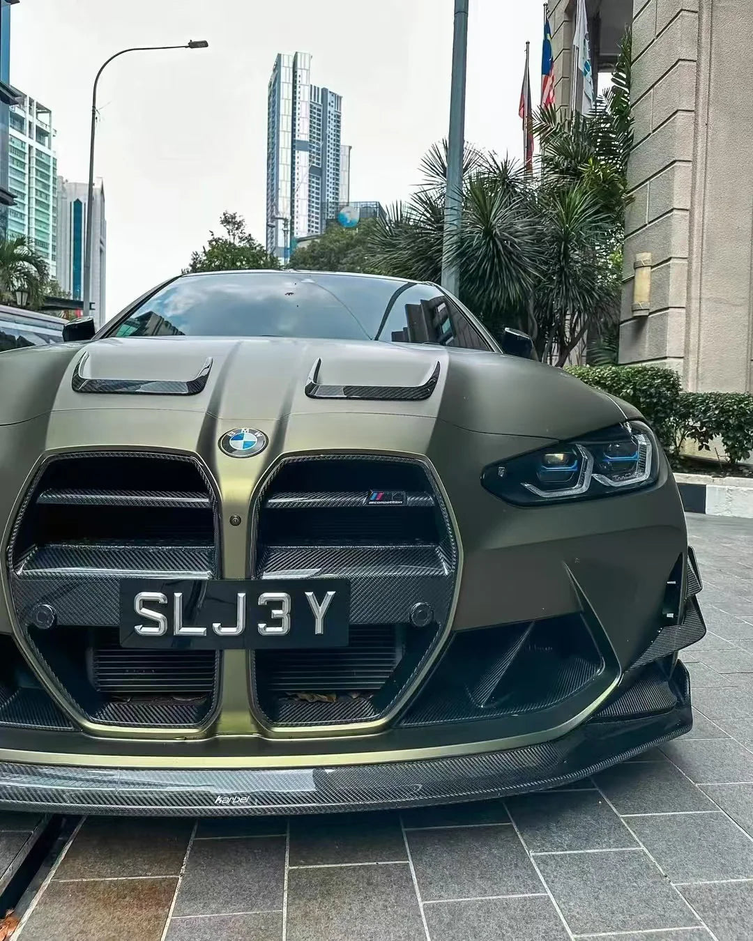 Carbon Fiber KB Front Splitter Lip - BMW G80 M3 / G82 & G83 M4