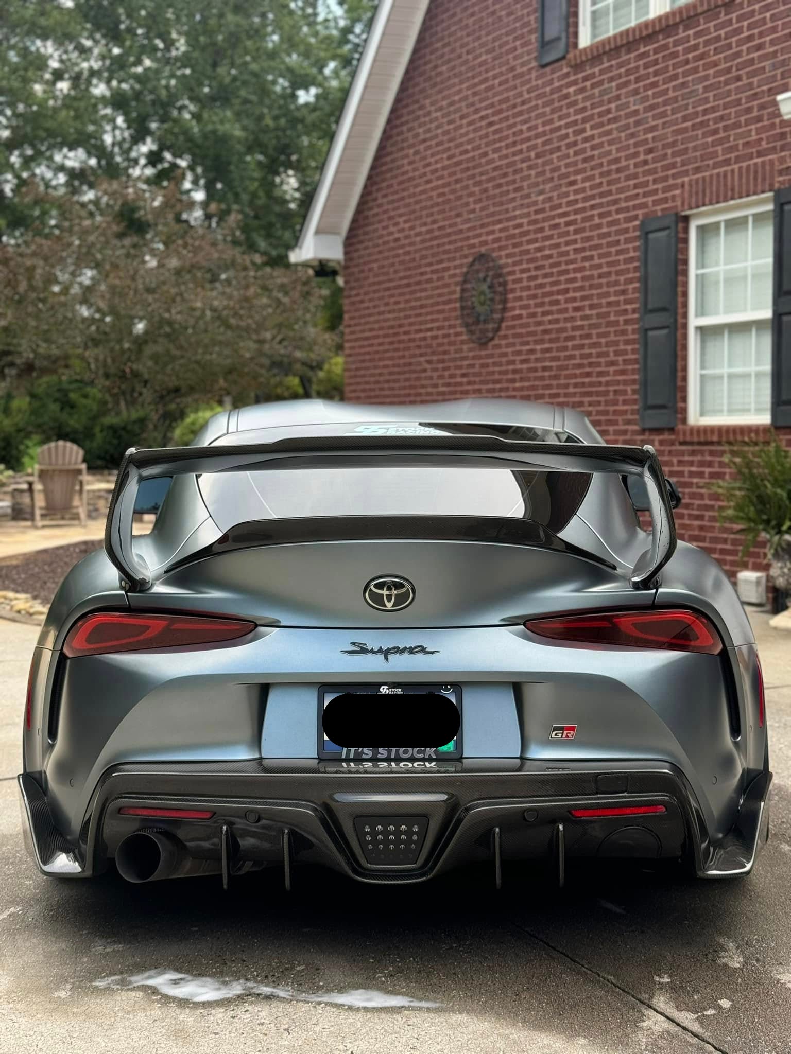 Carbon Fiber DuckTail spoiler - Toyota Supra A90/A91