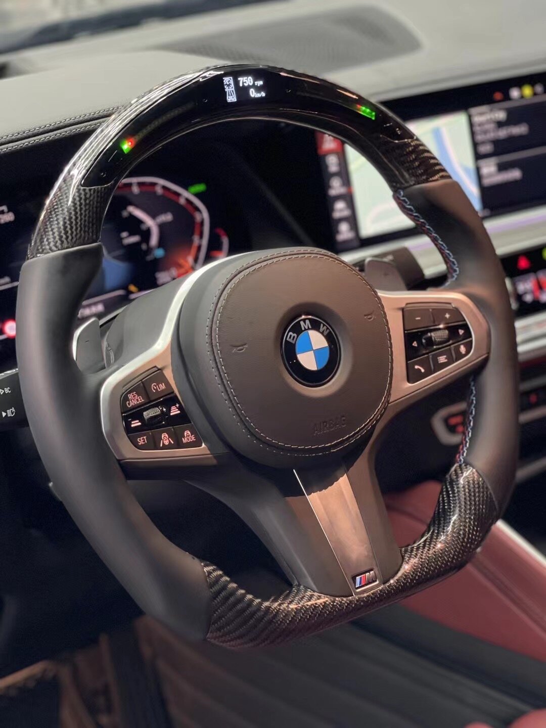 Full Customizable Carbon Fiber Steering Wheel - BMW G28 G21 G81 G22 G82 G29 G30 G31 G38 G32 M3 M4 M5 M6 G Chassis