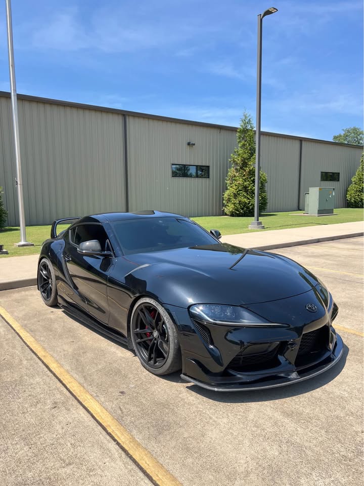 Carbon Fiber Front Bumper Lip extension - Toyota Supra GR A90/A91