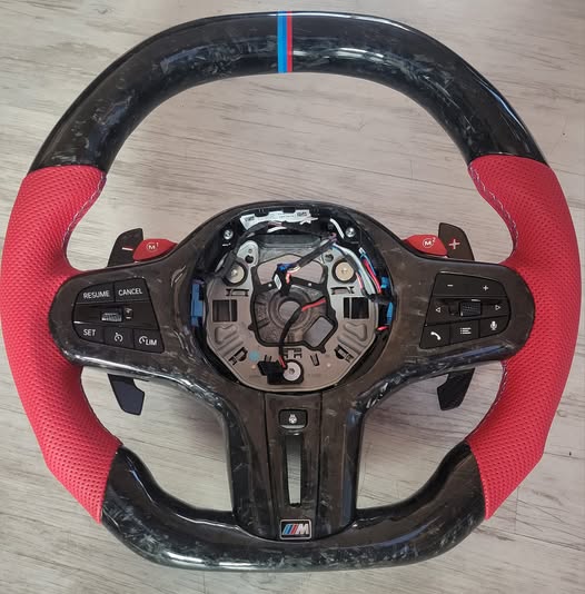 Full Customizable Carbon Fiber Steering Wheel - BMW G28 G21 G81 G22 G82 G29 G30 G31 G38 G32 M3 M4 M5 M6 G Chassis
