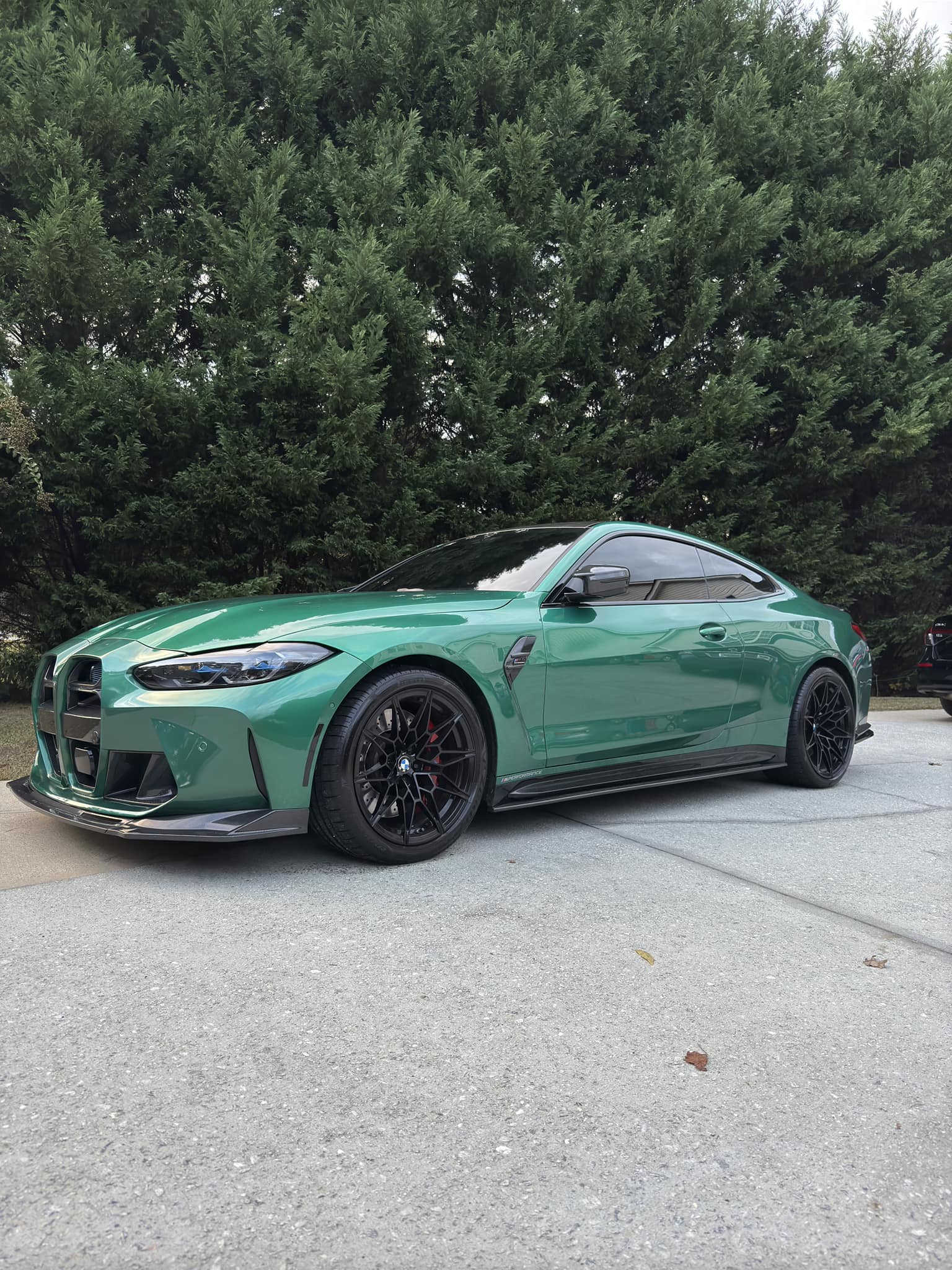 OEM Style Dry Carbon Fiber Side Skirt w/ lip V2- BMW BMW M3 / M4 (G80 / G82 / G83)